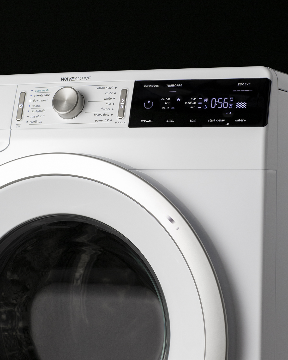 Combination of European ENERGY STAR certified SLW241W washer and SLD242W heat pump dryer, both with 208-240V operation, front loading design, 14 wash/dry programs, and a single 4-prong 208-240V power cord